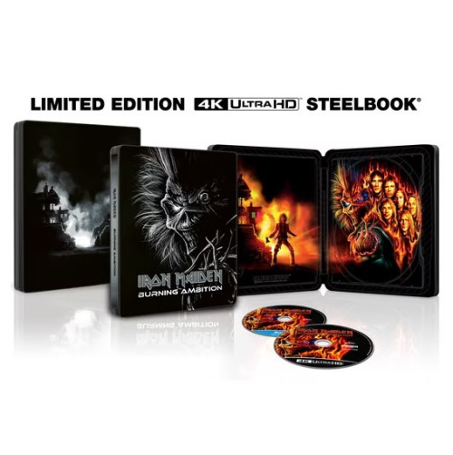 UHD4kBD / Iron Maiden / Burning Ambition / Steelbook / UHD 4K+Blu-Ray