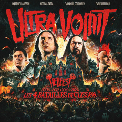 CD/BRD / Ultra Vomit / Hellfest:Les Quare Batailles De Clisson / CD+2BRD