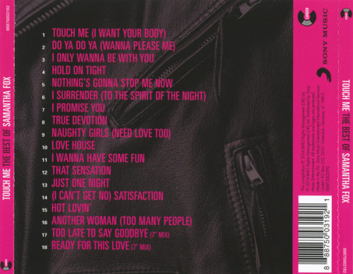 CD / Fox Samantha / Touch Me / Best of
