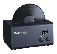 GramofonyGRAMO / Pra�ka pro vinyly-ultrazvukov� / Degritter Mark II / Black