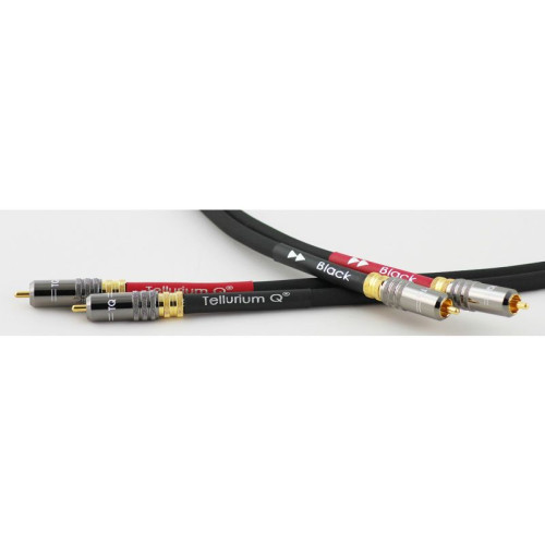 HIFI / HIFI / Sign�lov� kabel:Tellurium Q Black / RCA / 2x1m