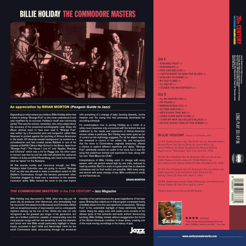 LP / Holiday Billie / Evening With Billie Holiday / Coloured / Vinyl