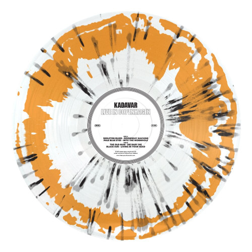 2LP / Kadavar / Live In Copenhagen / White Orange / Vinyl / 2LP