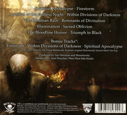 CD / Monstrosity / Spiritual Apocalypse / Reedice