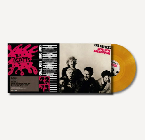LP / Defects / Defective Breakdown / Orange Crystal / Vinyl