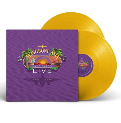 2LP / Wishbone Ash / Live Dates Live / Yellow / Vinyl / 2LP