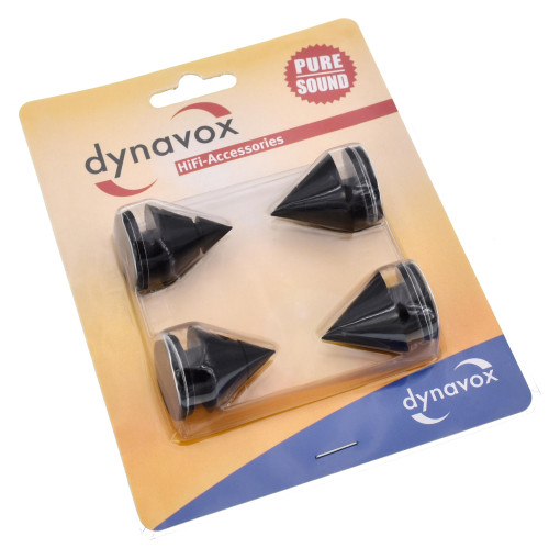 HIFI / HIFI / Hroty antirezonan�n� / Dynavox A1 / Black / 4ks