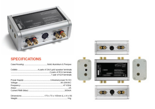 HIFI / HIFI / Zaho�ova� / Regener�tor kabel� / Bluehorizon Proburn / Silver