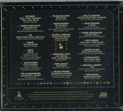 CD / Various / 2017 Grammy Nominees