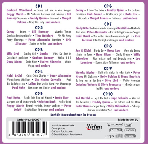 10CD / Various / Schlagerparty mit 200 Schlagern / 10CD / Box