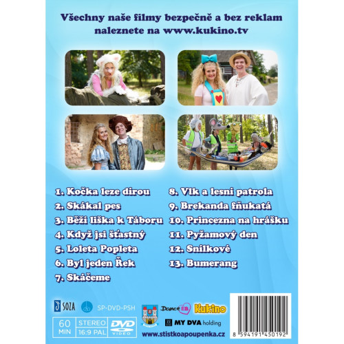 DVD / �t�stko a Poup�nka / Poj� si Hr�t