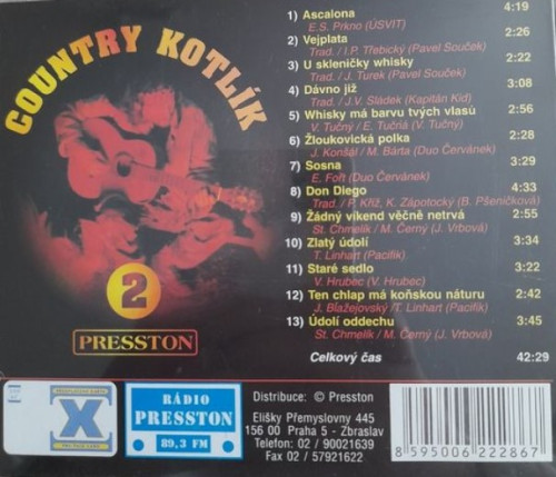 CD / Various / Country kotl�k 2