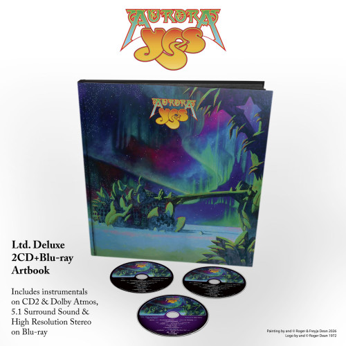 2CD-BRD / Yes / Aurora / Earbook / 2CD+Blu-Ray