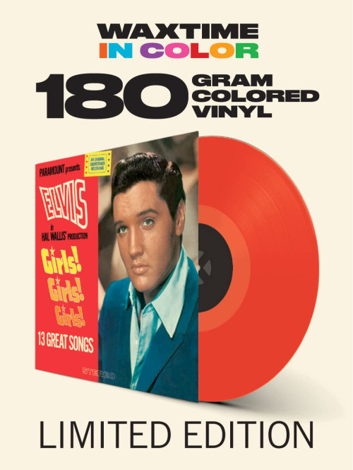 LP / Presley Elvis / Girls! Girls! Girls! / 180gr. / Solid Red / Vinyl