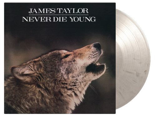 LP / Taylor James / Never Die Young / 1000 Cps / White & Black / Vinyl