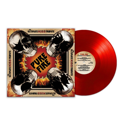 LP / Kiss / Pure Fire / Ultimate Kiss Tribute / Red / Vinyl