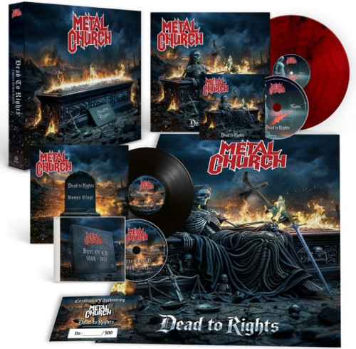 LP/CD / Metal Church / Dead To Rights / Poster / Box / Vinyl / LP+10"EP+2CD
