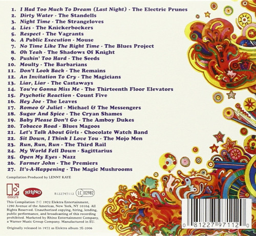 CD / Various / Nuggets / Original Artyfacts From The First Psychedeli
