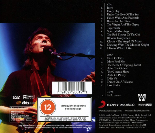 2CD/DVD / Hackett Steve / Selling England.. & Spectral.. / 2CD+DVD