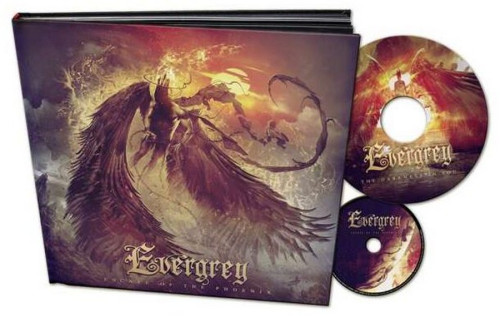 CD / Evergrey / Escape Of The Phoenix / Artbook / CD+Single Vinyl