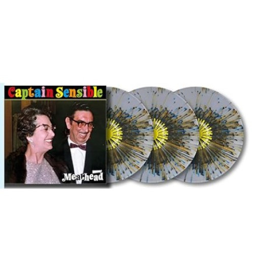 3LP / Captain Sensible / Meathead / Clear Splatter / Vinyl / 3LP