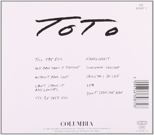 CD / Toto / Fahrenheit