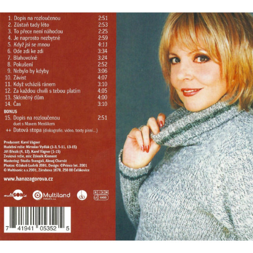 CD / Zagorov� Hana / Hanka