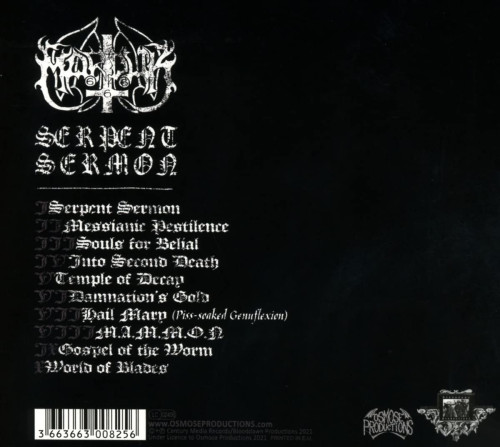 CD / Marduk / Serpent Sermon / Digipack