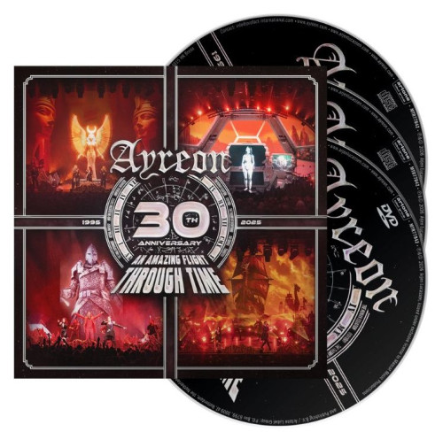 2CD/DVD / Ayreon / 30th Anniversary / An Amazing Flight Through Time / 2CD+D