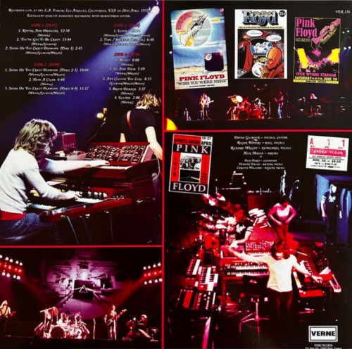 2LP / Pink Floyd / Live In Los Angeles 1975 / Vinyl / 2LP