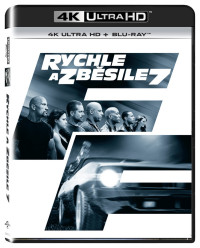 UHD4kBDBlu-ray film /  Rychle a zb�sile 7 / UHD 4K+Blu-Ray