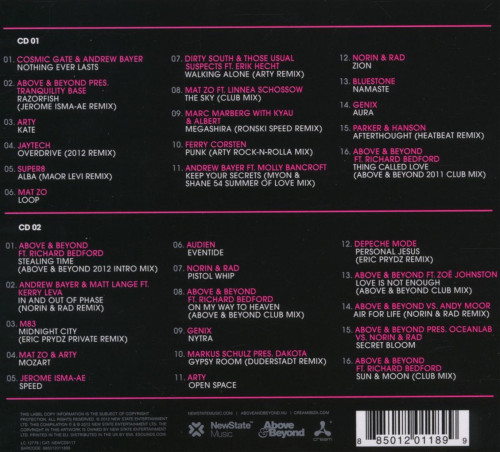 2CD / Above & Beyond / Cream Ibiza 2012 / 2CD / Digipack