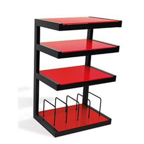 HIFI / HIFI / Hi-Fi stolek / Norstone:Esse Hifi Vinyl / Red / Black