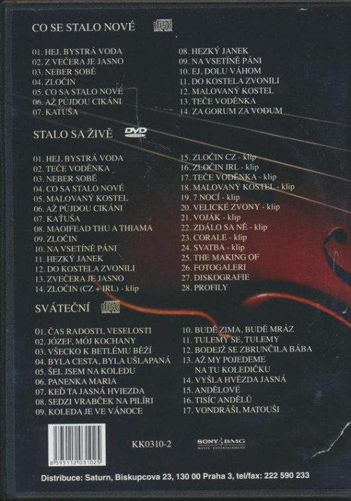 DVD/2CD / �echomor / Stalo sa �iv� / Cosa stalo nov� / Sv�te�n�...