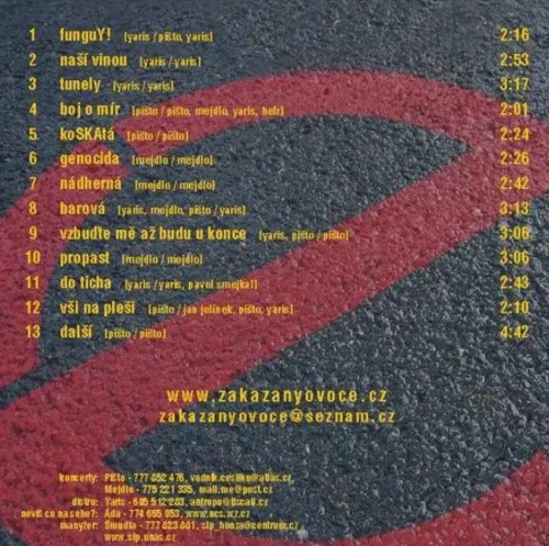 CD / Zak�zan� ovoce / Funguy
