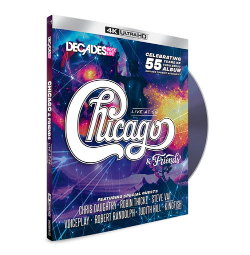 UHD4kBD / Chicago & Friends / Live At 55 / UHD 4K / Blu-Ray