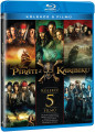 Blu-RayBlu-ray film /  Pir�ti z Karibiku 1-5 / 5Blu-Ray
