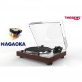GramofonyGRAMO / Gramofon Thorens TD 402 DD / Walnut+Nagaoka MP-110