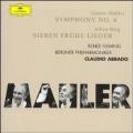 CDMahler Gustav / Symphony No.4 / Abbado / Fleming