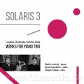 CDSolaris 3 / Works For Piano TrioLoudov,Chaloupka,Sommer,Rataj