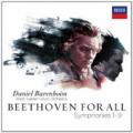 5CDBarenboim Daniel / Beethoven For All / Symphonies 1-9 / 5CD Box